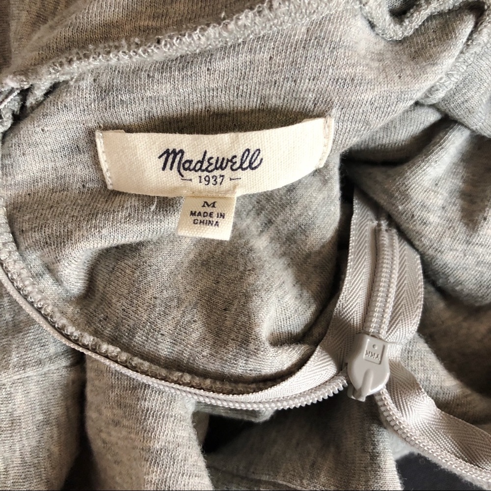 MADEWELL Lyricist Funnel Neck Long Sleeves Top - Picture 6 of 6